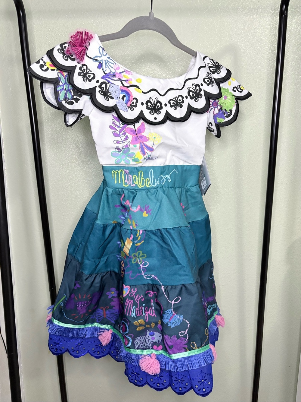 NWT Disney Parks Encanto Mirabel Costume Dress Sizes 4 5/6